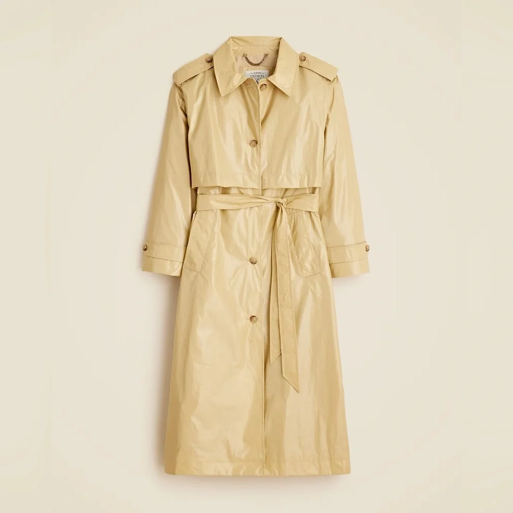 J.Crew Rain-or-shine trench coat CI112